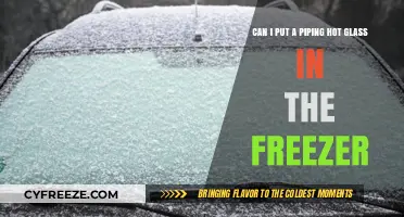 Chilling Myths: The Truth About Freezing Hot Glass Safely