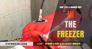 Can I Freeze a Rubber Pipe? A Comprehensive Guide