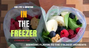 Smoothie Freeze: A Refreshing Twist on Your Favorite Blend