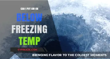 Chilling Facts: Can You Really Put Air Below Freezing?
