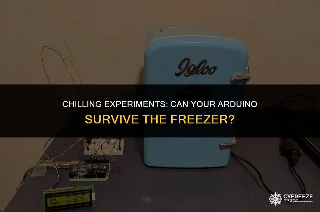 can i put an arduino in a freezer