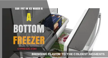 Compact Kitchen Convenience: Bottom Freezer Ice Maker Installation Tips