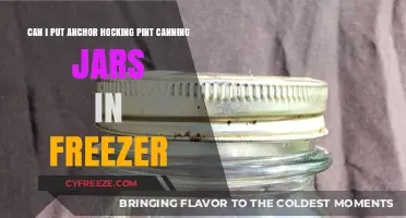 Freezing Anchor Hocking Pint Canning Jars: A Safe Preservation Guide
