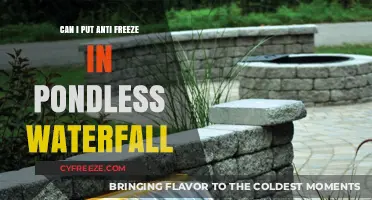 Safe Winterizing: Antifreeze Use in Pondless Waterfalls Explained