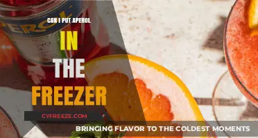 Chill or Not: The Aperol Freezer Dilemma Explained