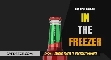 Chill or Not: The Great Bacardi Freezer Debate