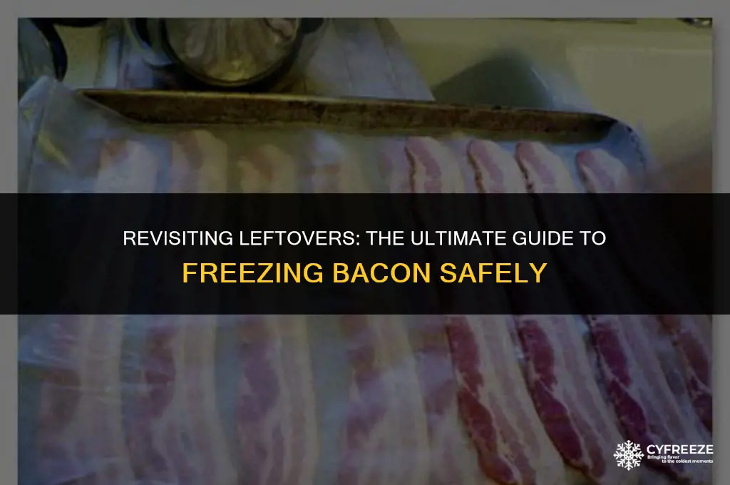 can i put bacon back in the freezer