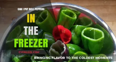 Freezing Bell Peppers: A Handy Guide for Kitchen Efficiency