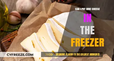 Freeze or Not to Freeze: The Brie Cheese Dilemma