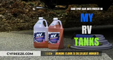RV Winterization: The Safe Use of Car Antifreeze in RV Tanks
