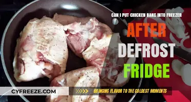 Reviving Frozen Poultry: Safe Re-Freezing Practices for Defrosted Chicken
