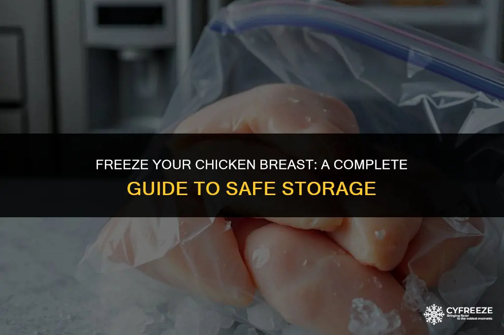 can i put chicken breast in freezer