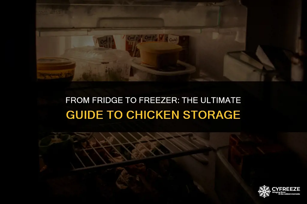can i put chicken from the fridge into the freezer