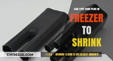 Shrinking Core Plugs: Freezer Method Explained