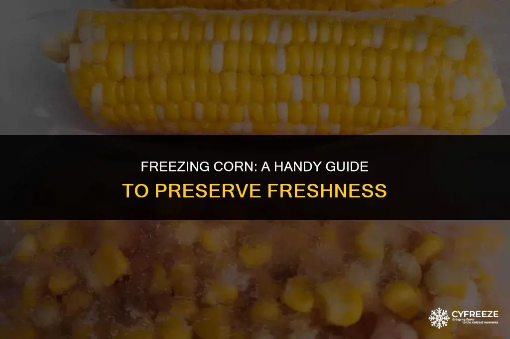 can i put corn in the freezer