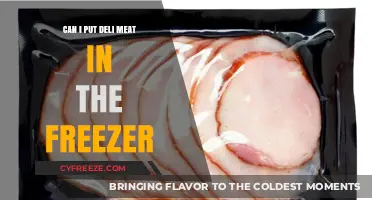 Deli Meat Dilemma: Freezing Tips for Optimal Freshness