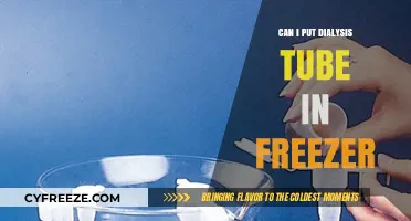 Exploring the Safety of Freezing Dialysis Tubes: A Comprehensive Guide