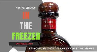 Chill or Not? The Debate on Freezing Don Julio Tequila