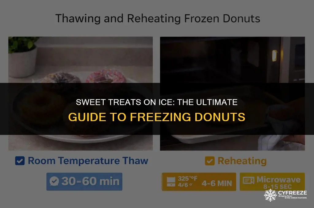 can i put donuts in the freezer