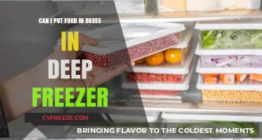 Smart Freezer Storage: Can You Safely Put Food in Boxes?