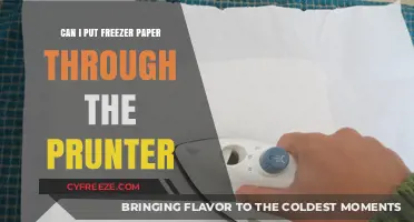 Print on Freezer Paper: A Comprehensive Guide for Crafters