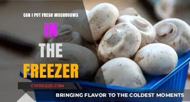 Freezing Fresh Mushrooms: A Handy Guide for Long-Term Storage