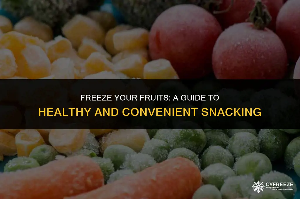 can i put fruit in the freezer