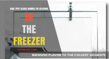 Chill or Risk: Freezing Glass Alcohol Handles Safely