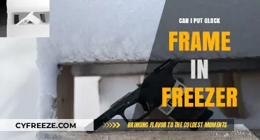 Can You Freeze a Glock Frame? Exploring Gun Maintenance Myths