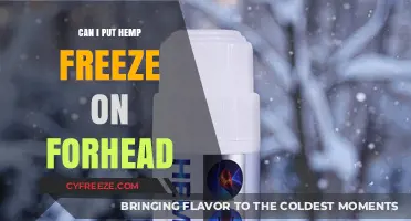Relief on Your Forehead: Exploring Hemp Freeze for Tension and Pain