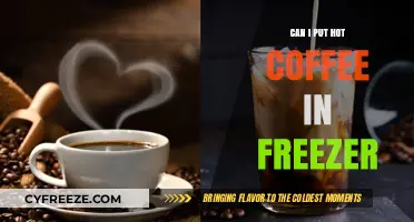Chill Your Brew: Freezing Hot Coffee Explained
