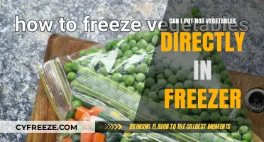 Freezing Hot Veggies: A Guide to Safe and Efficient Storage
