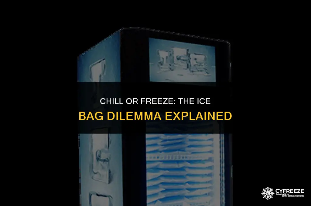 can i put ice bag in freezer