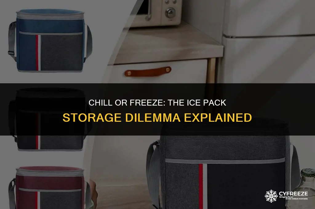 can i put ice pack in freezer