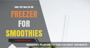 Kale Freezing Hacks: Smoothie Prep Made Easy