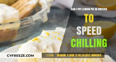 Quick Chill Lemon Pie: Freezer Hack for Faster Cooling