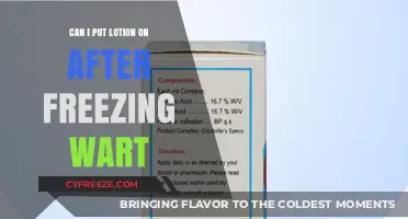 Post-Freeze Wart Care: The Do's and Don'ts of Applying Lotion