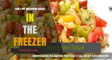 Freeze or Not: The Ultimate Guide to Storing Macaroni Salad
