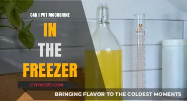 Chilling Homemade Spirits: Freezing Moonshine - Yes or No?