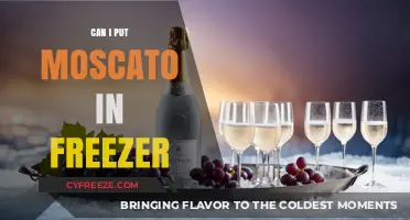 Chill or Not to Chill: The Moscato Freezer Dilemma