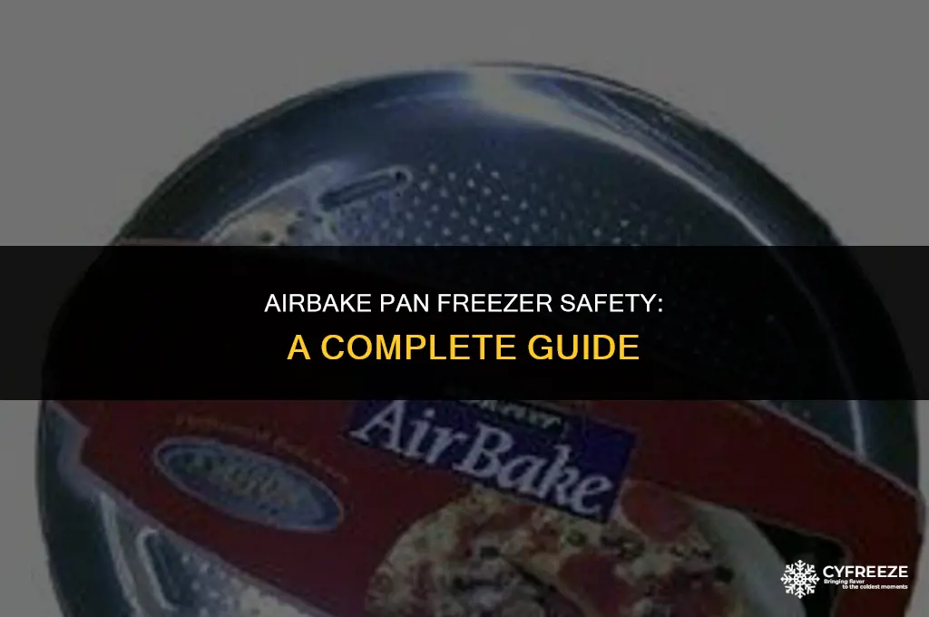 can i put my airbake pan in freezer