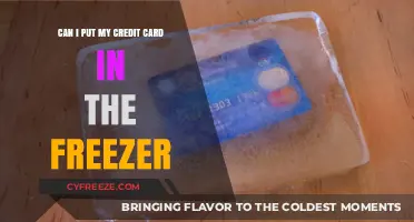 Chilling Your Credit Card: A Cool Way to Curb Spending?