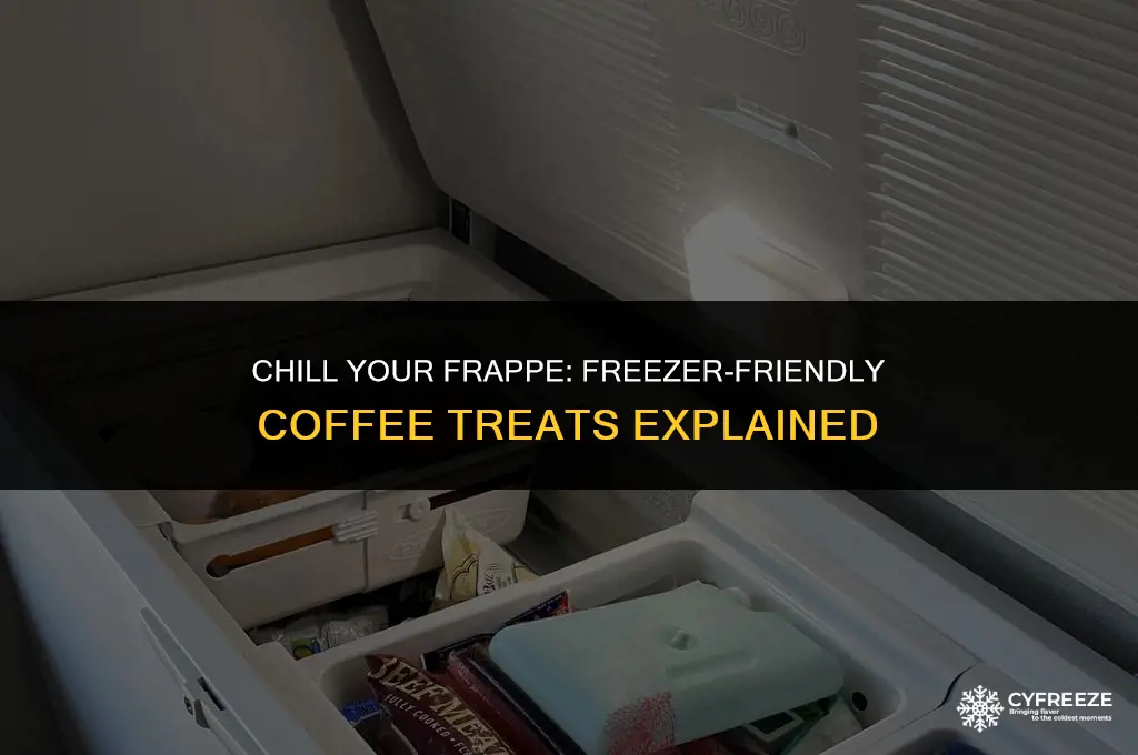 can i put my frappe in the freezer