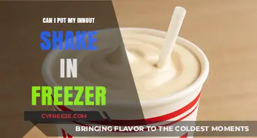 Freeze Your In-N-Out Shake: A Handy Guide to Shake Storage