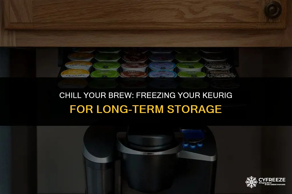 can i put my keurig in the freezer