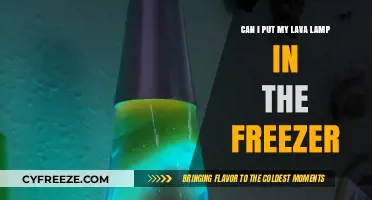 Chilling Experiment: Freezing Your Lava Lamp - Safe or Sorry?