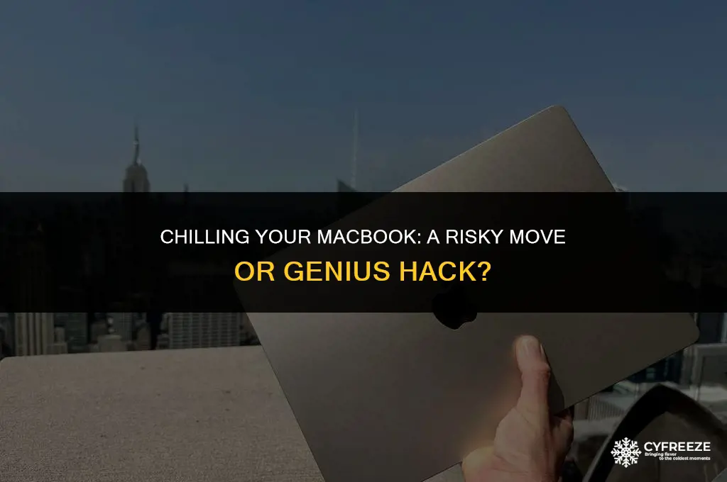 can i put my macbook in the freezer