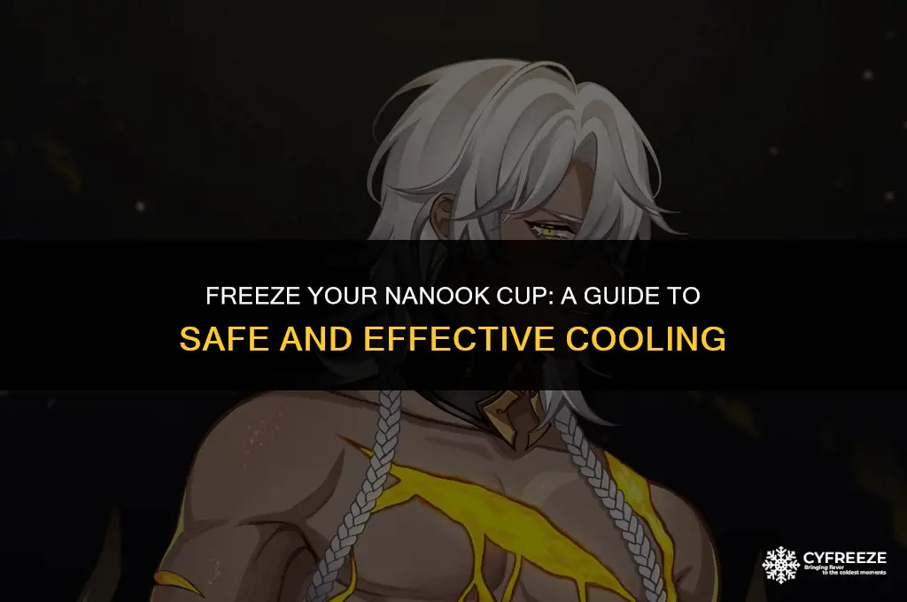 can i put my nanook cup in the freezer