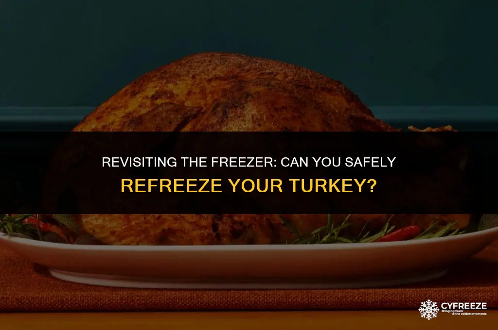 can i put my turkey back in the freezer
