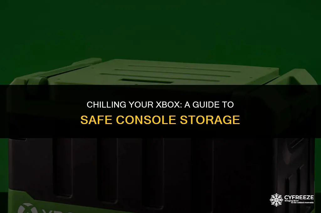 can i put my xbox in the freezer